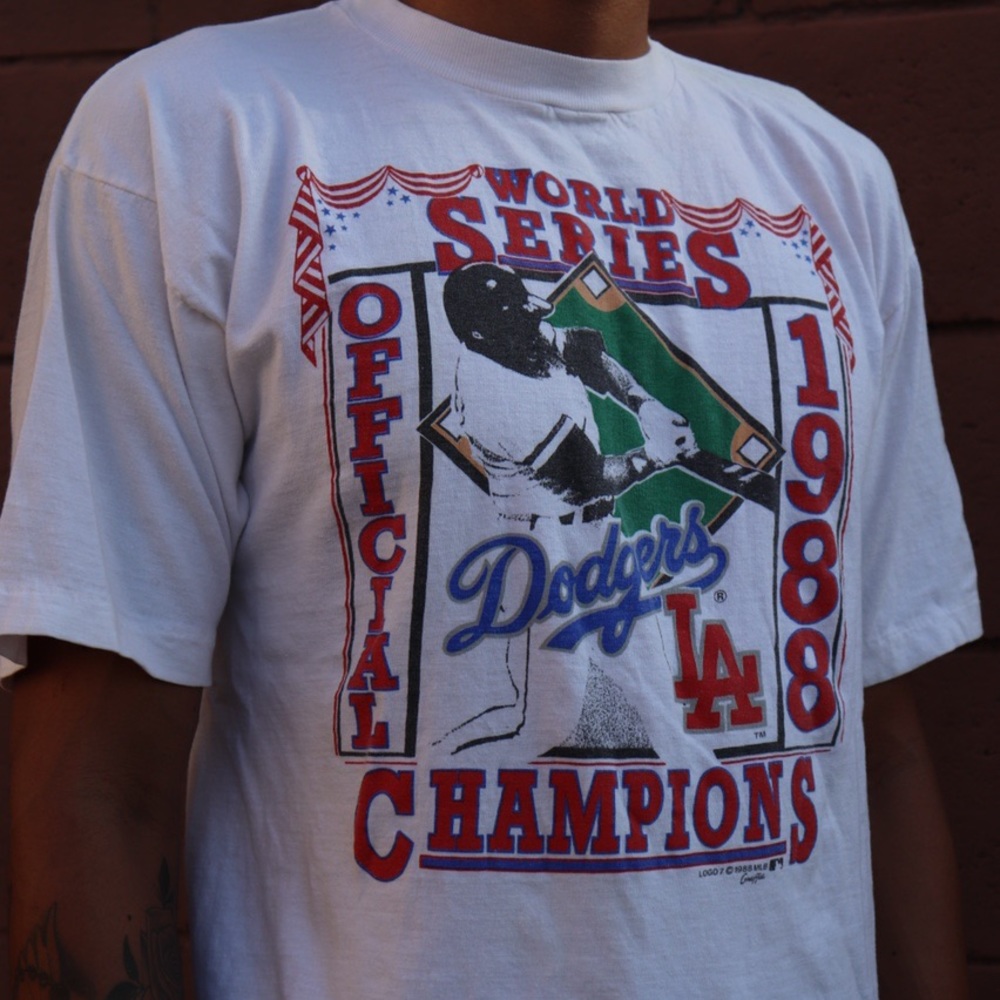 Vintage 1988 Los Angeles Dodgers World Series tee